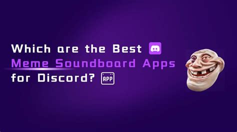 meme soundboard discord app